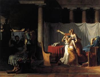 Jacques-Louis David : The Lictors Returning to Brutus the Bodies of his Sons